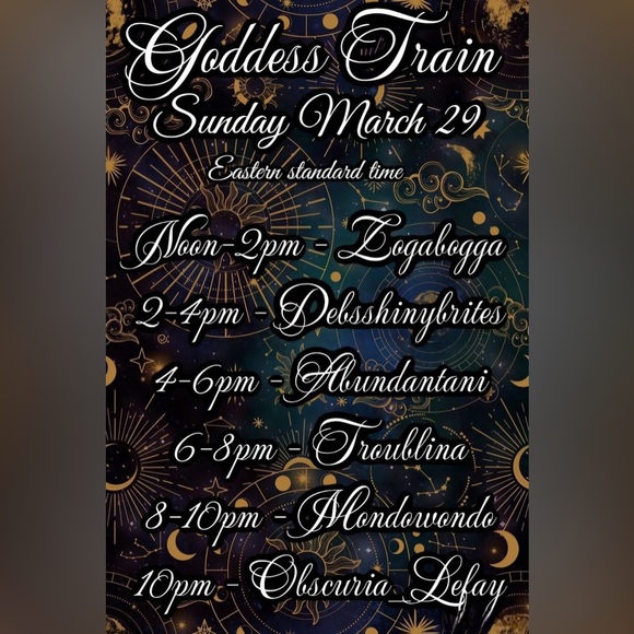 💖GODDESSES TRAIN💖Please ❤️ TO KNOW WHEN THE QUEENS ARE ON! - Picture 4 of 4